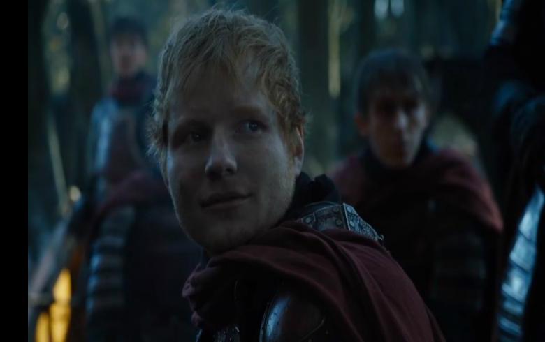 La comentada aparición de Ed Sheeran en el estreno — Game of Thrones La comentada aparición de Ed Sheeran en el estreno — Game of Thrones