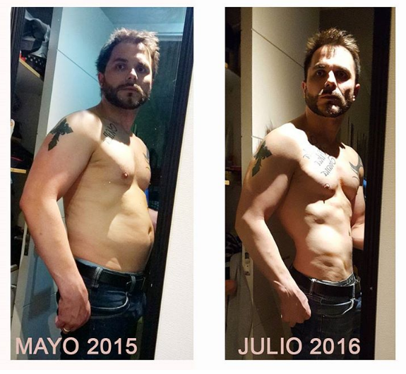 Cuerpo Crossfit Hombre Antes Y Después