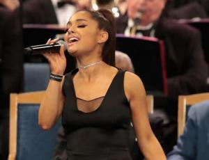 La aplaudida presentación de Ariana Grande en el funeral de Aretha Franklin