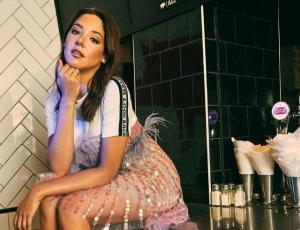 Kel Calderón deslumbra con look a lo Barbie en MFW