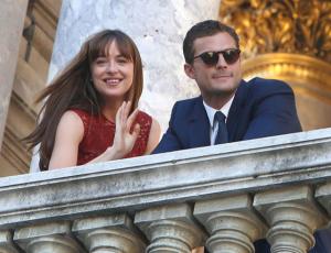 “50 sombras” termina sus grabaciones con románticas escenas en París