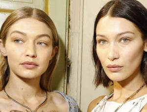 La lluvia sorprende muy bien vestidas a Bella y Gigi Hadid en Nueva York