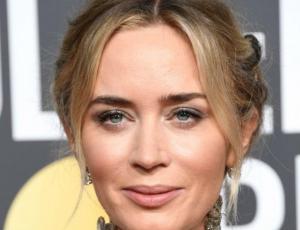 El deslumbrante look de Emily Blunt en los Globos de Oro