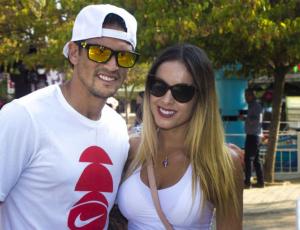 Famosos jugaron con sus hijos en Mampato