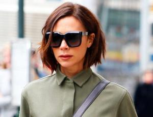 El braless invernal de Victoria Beckham para salir a cenar con sus padres