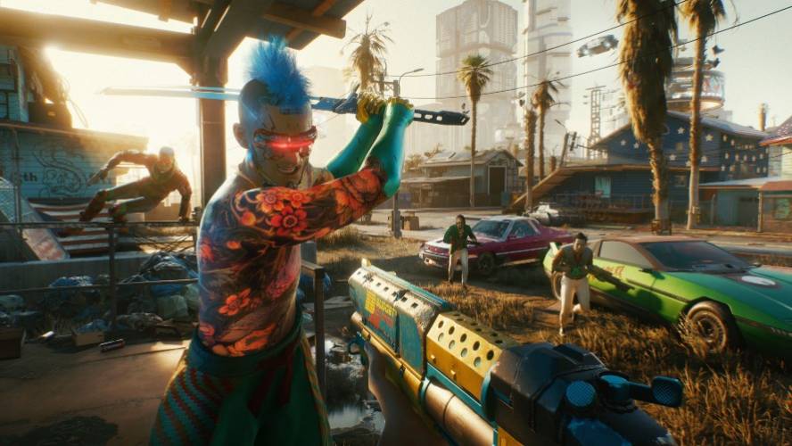 Почему в ps store нет cyberpunk 2077