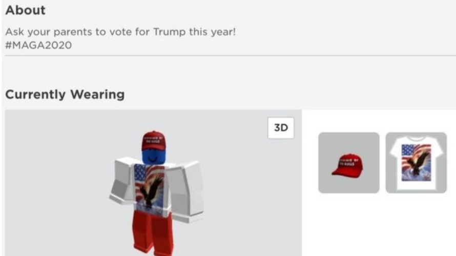 Hackean Perfiles De Roblox Para Publicitar Campana De Donald Trump - ca3mo hackear la cuenta de tu amigo en roblox