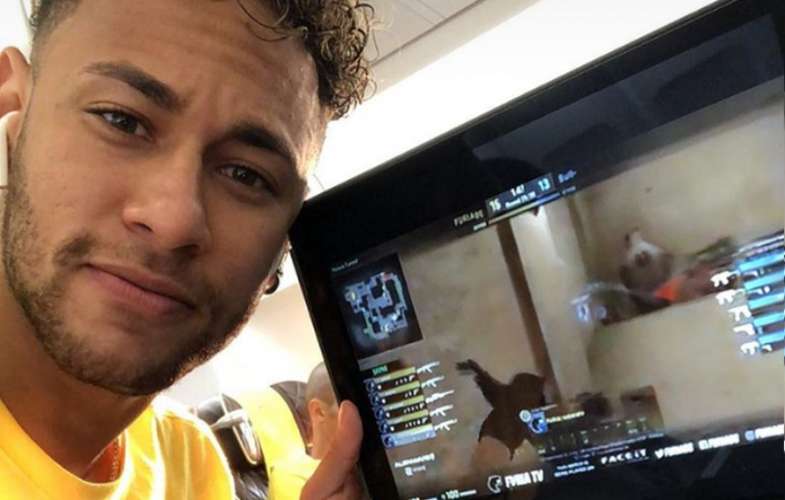 Neymar sorprende con jugada en CS:GO