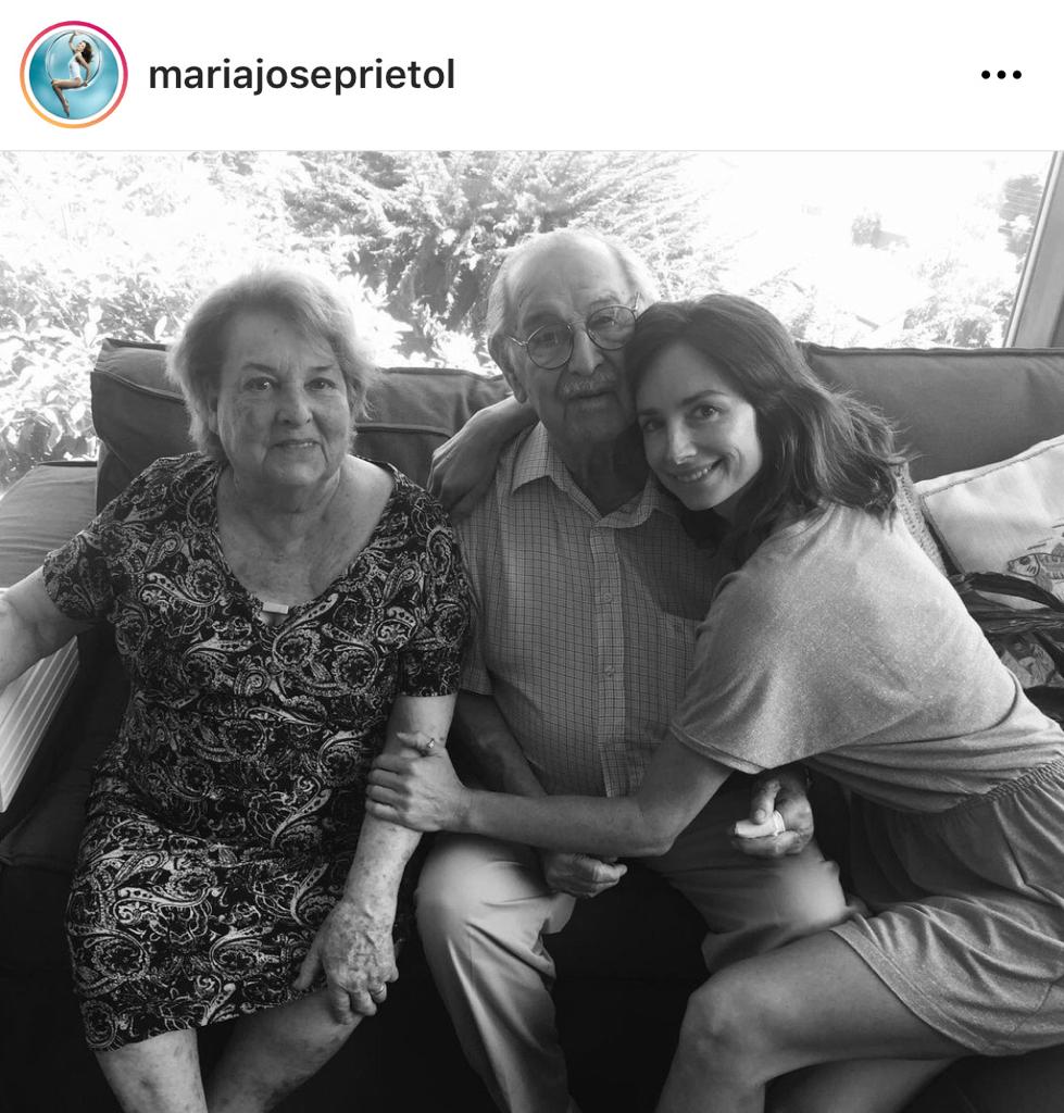 Abuelos de María José Prieto murieron con dos meses de diferencia