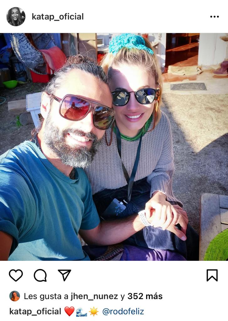 Catalina Palacios confirma su relación con Rodolfo Neira