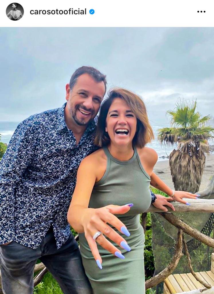 “Poco decente”: Carolina Soto es criticada por foto con su novio