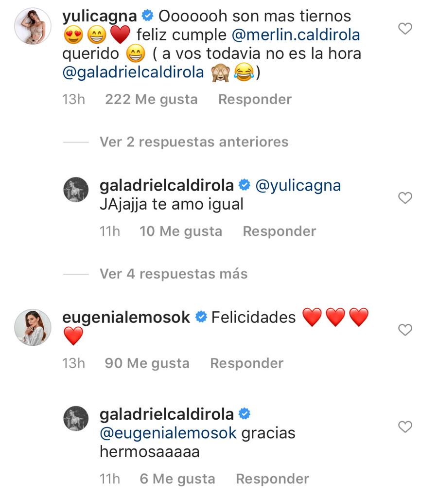 Kathy Orellana sorprende con reacción a foto de Gala Caldirola