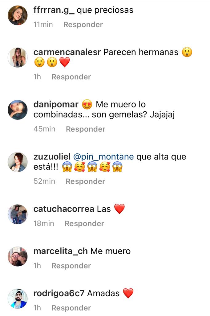 Josefina Montané impacta al posar junto a su hija mayor