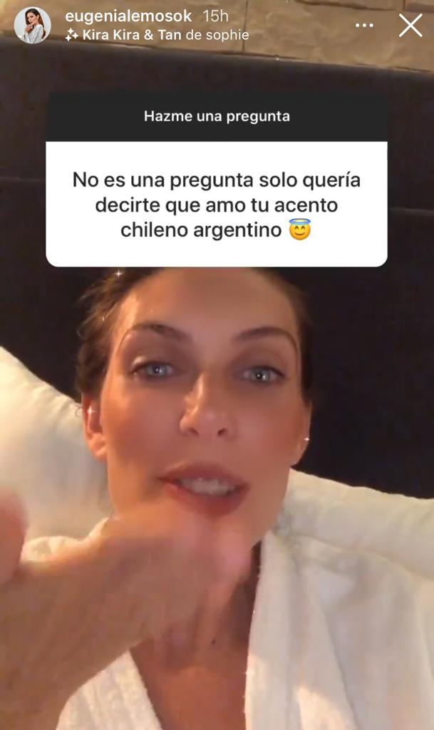 Eugenia Lemos aclara por qué habla “como chilena”