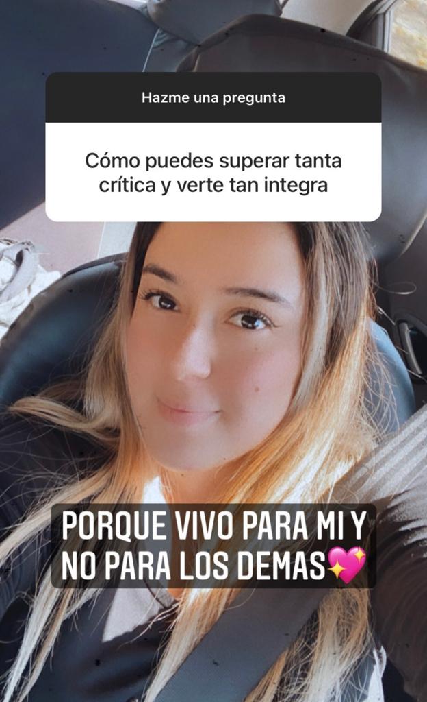 Christell Rodríguez corrige a seguidora por dichos sobre su vida