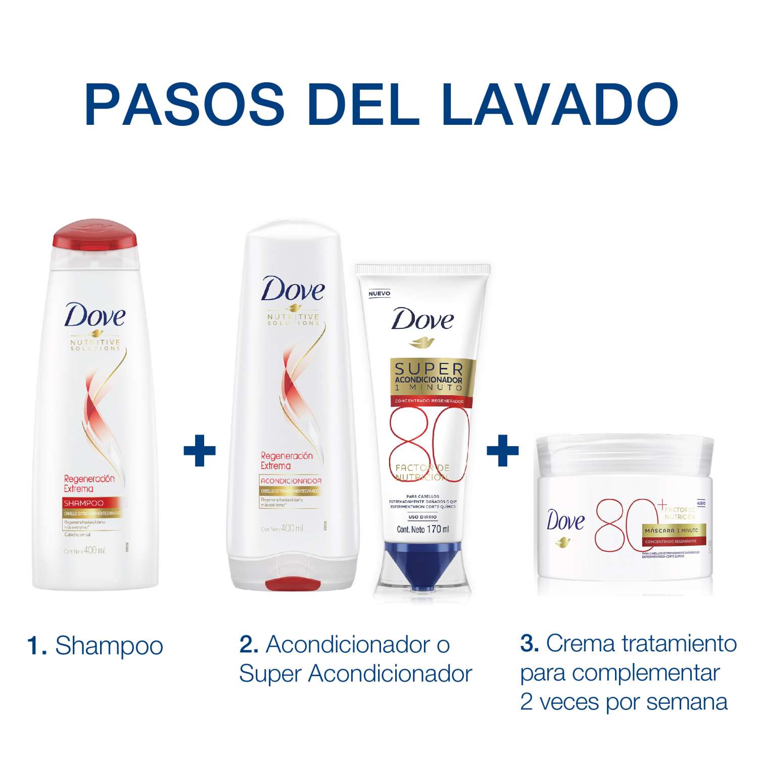 Lo nuevo de Dove regenera el pelo extremadamente dañado desde el primer uso