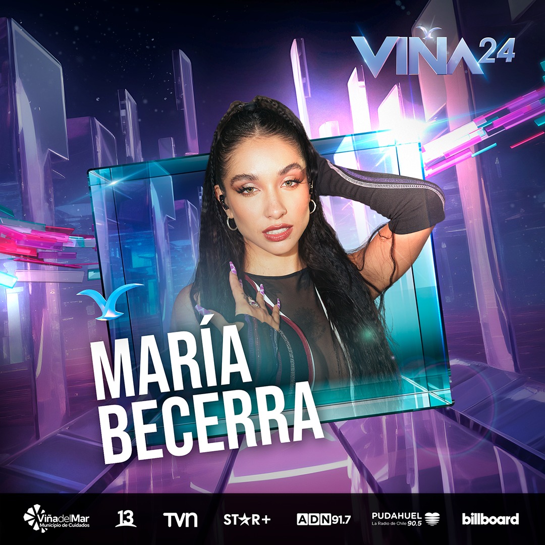 María Becerra firma por Viña 2024