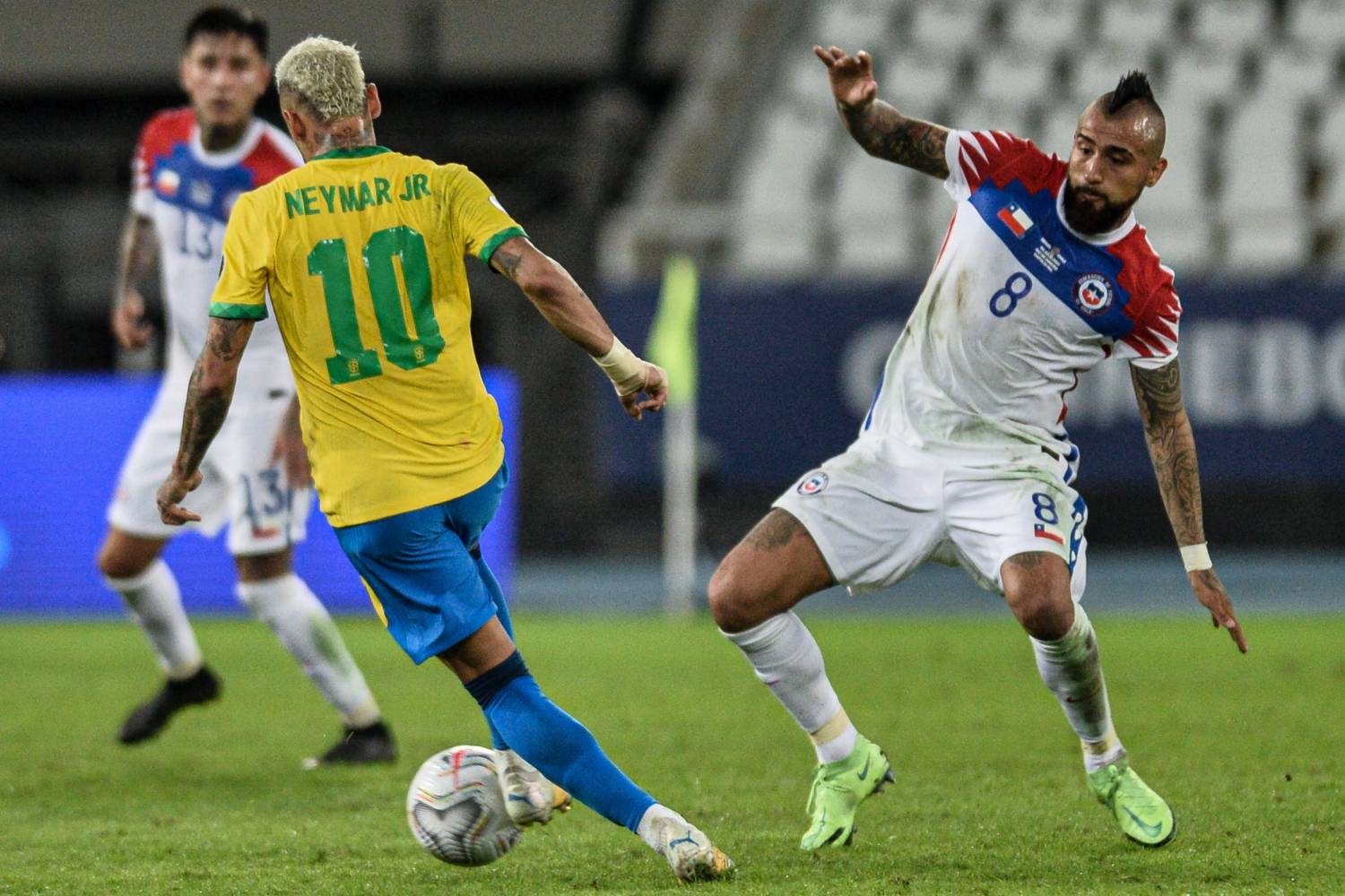 Neymar: ”Chile es un gran equipo, fue un partido muy difícil”