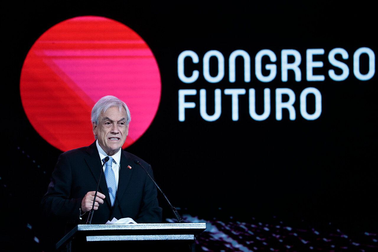 Presidente Piñera participa en inauguración de Congreso Futuro 2022