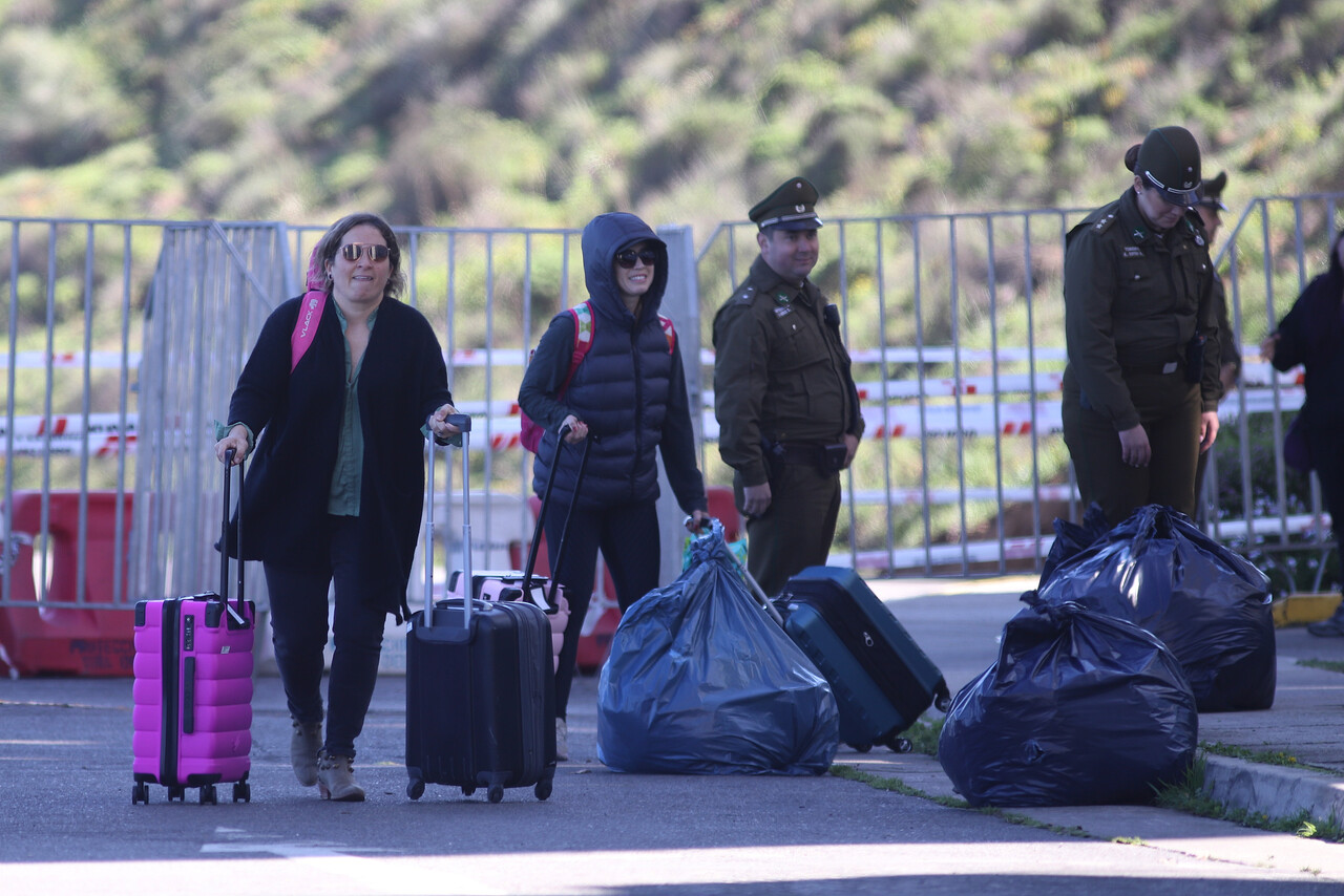 Cerca de 200 familias fueron evacuadas del edificio Kandinsky hace unos días - Agencia Uno