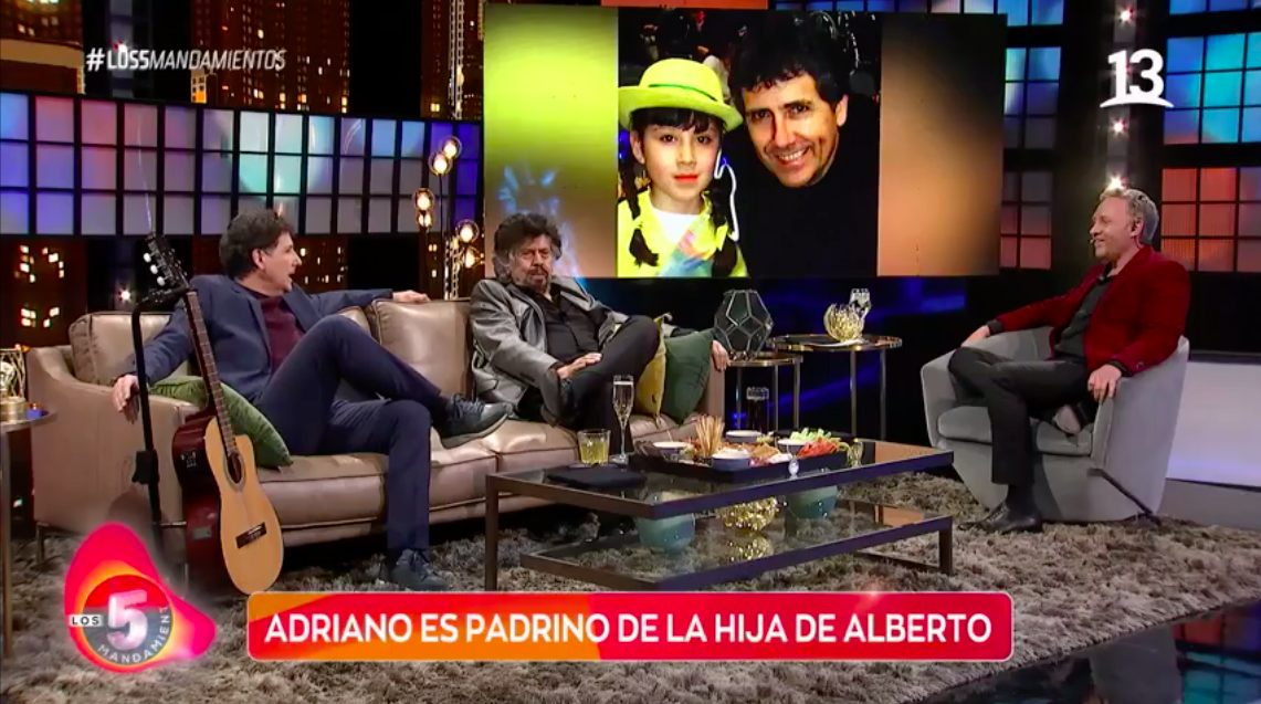 La divertida anécdota de Adriano Castillo en el bautizo de su ahijada