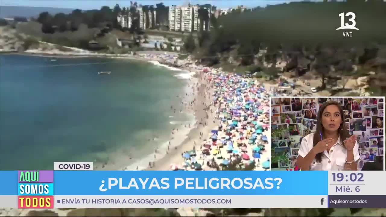 Alcalde de Algarrobo se refirió al límite de aforo en las playas