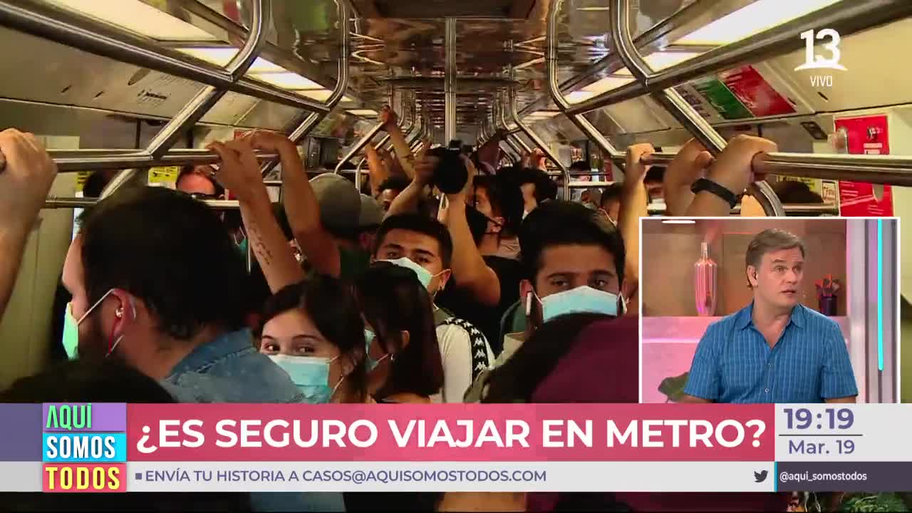 ¿Qué tan riesgoso es viajar en metro en hora punta? ¿Qué tan riesgoso es viajar en metro en hora punta?
