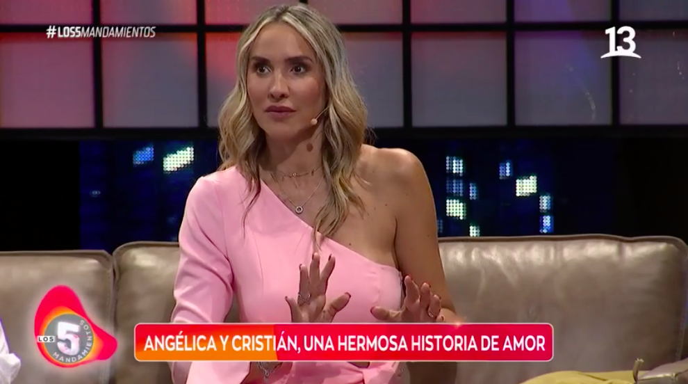 Angélica Castro habló de su historia de amor con Cristián de la Fuente