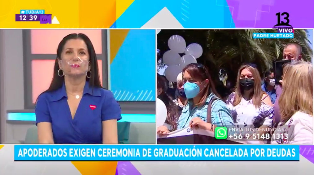 Apoderados acusan que graduación fue cancelada por deudas