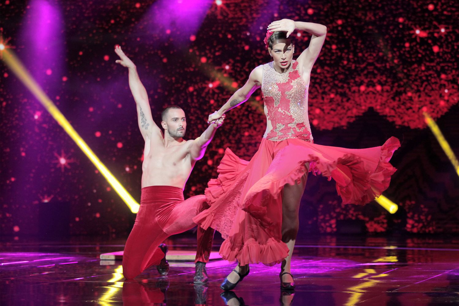 Lisandra Silva sorprendió bailando un apasionado flamenco