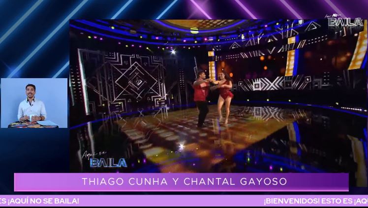 La química de Thiago Cunha y Chantal Gayoso conquistó al jurado