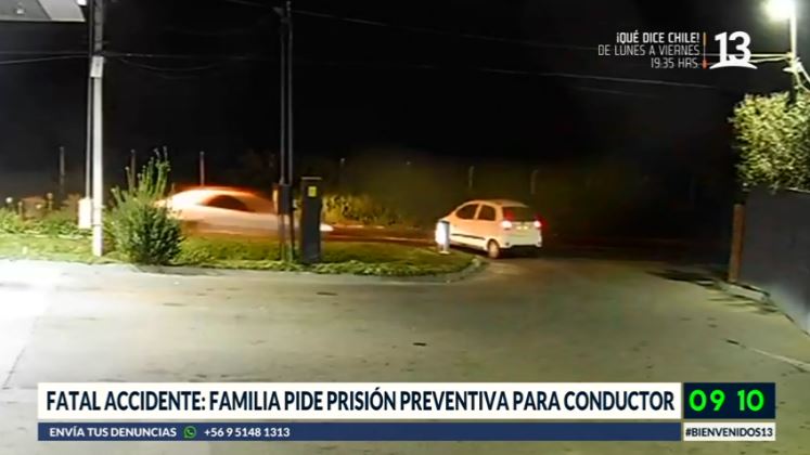 Fatal accidente en María Pinto: Familia pide prisión preventiva para conductor