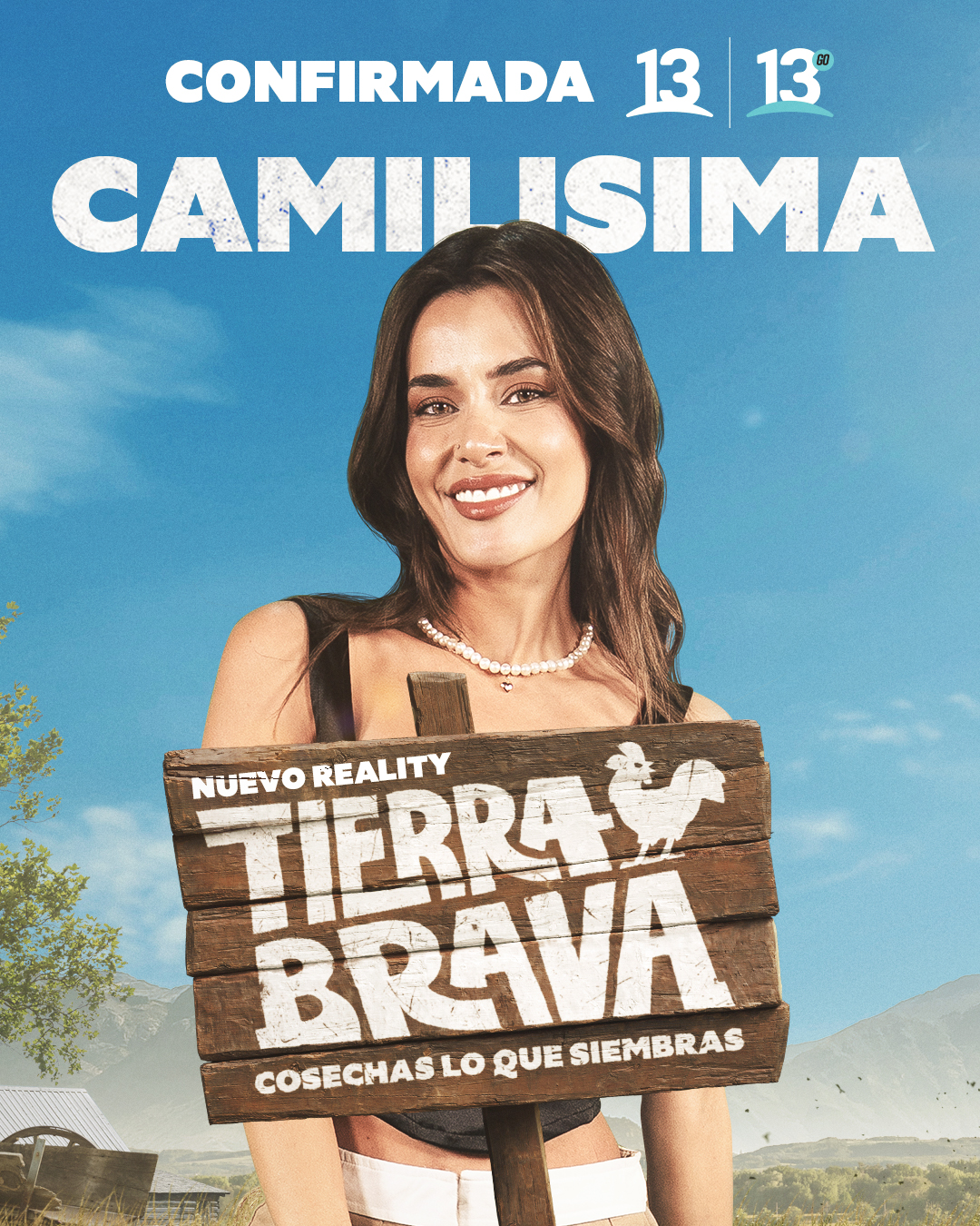 Camila Bravo, "Camilísima", la última confirmada de "Tierra Brava"