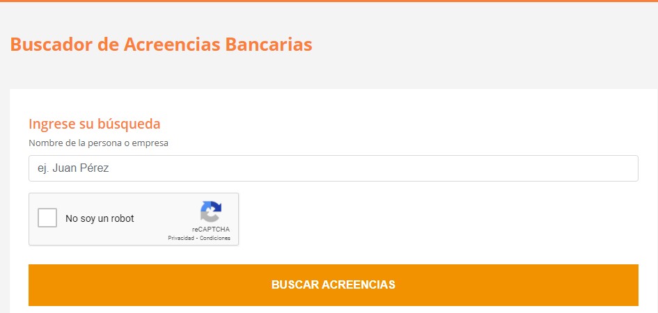 Acreencias Bancarias