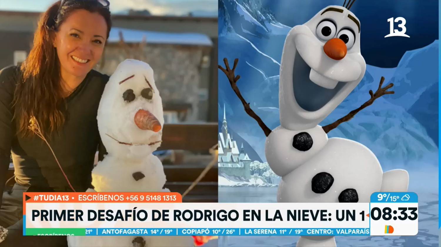Fue tanto el furor...”: Priscilla Vargas presumió de muñeco de nieve idéntico a Olaf