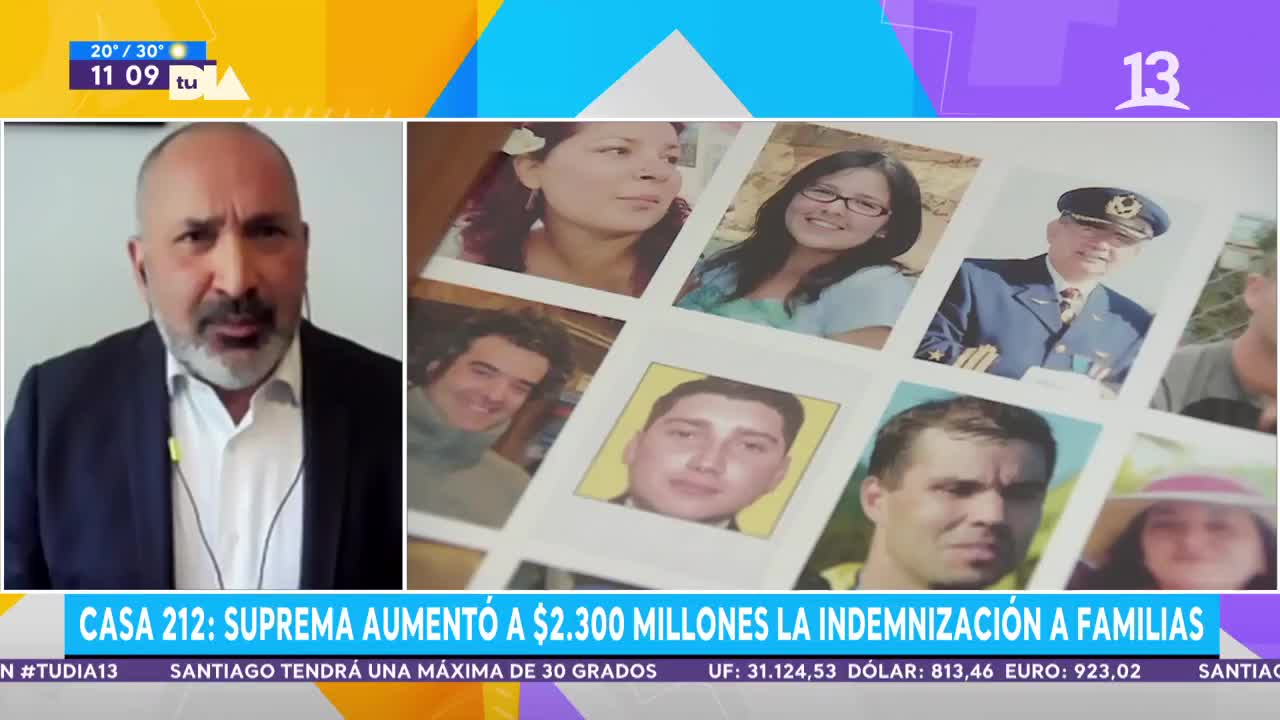 Casa 212: Suprema aumenta a $2.300 indemnización a las familias