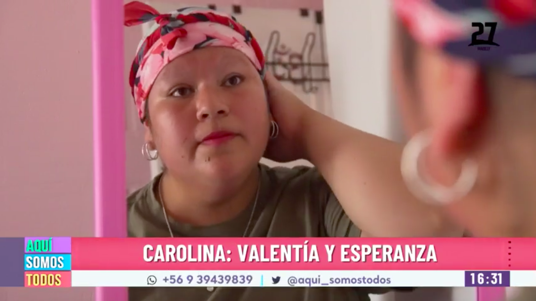 ¡Nos activamos por Carolina! Hace un año fue diagnosticada con cáncer de mama