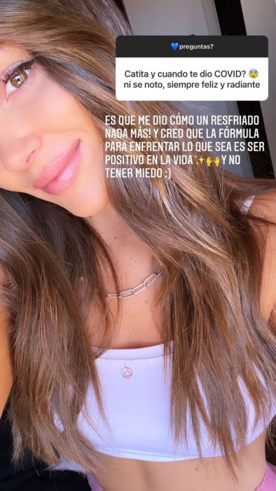 Cata Vallejos Revelo En Redes Sociales Que Tuvo Covid 19