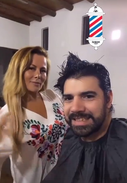 Cathy Barriga Se Rie Del Corte De Pelo Que Le Hizo A Su Marido