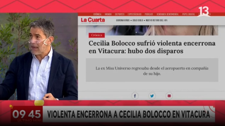 Cecilia Bolocco es víctima de encerrona junto a su hijo