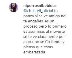 “Tienes mucha panza”: Christell enfrenta críticas por su físico