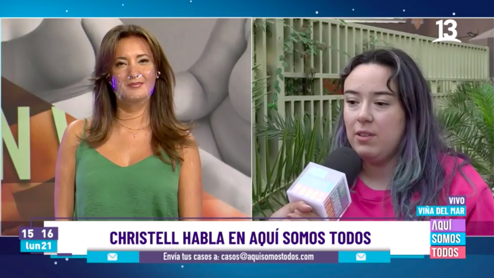 Christell y el bullying que sufrió por su físico: “No me reconocía en el espejo”