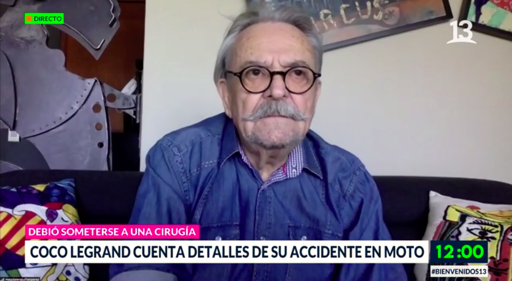 Coco Legrand tras accidente “No me vuelvo a subir a la moto”