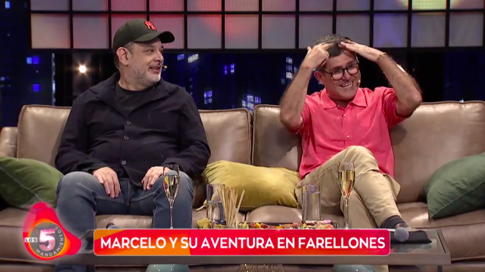 Marcelo Comparini relató divertida anécdota con Felipe Camiroaga