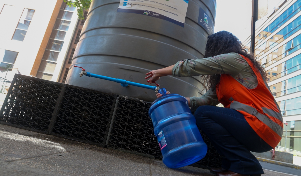 Corte de agua en la Región Metropolitana