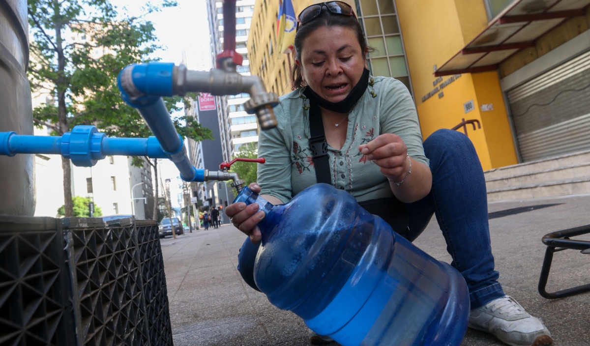 Corte de agua - Agencia Uno