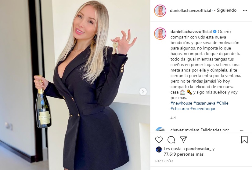 “Con cara de…”: Daniella Chávez destruye a seguidor que la criticó