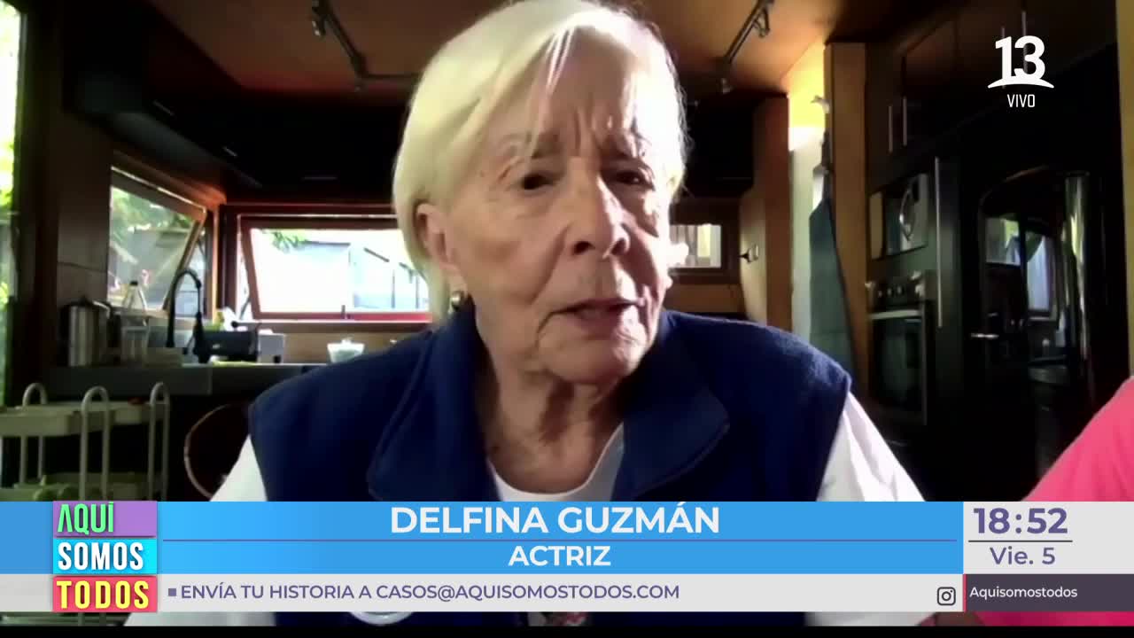 Delfina Guzmán sueña con volver a ver a su familia