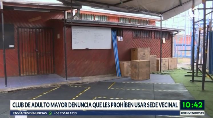 Adultos mayores denuncian que les prohíben utilizar sede vecinal