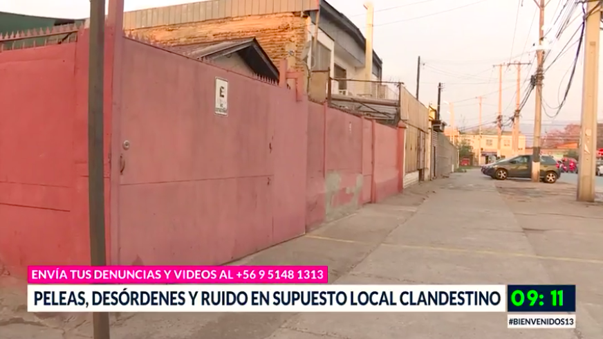 Vecinos denuncian peleas y ruido dentro de supuesto local clandestino